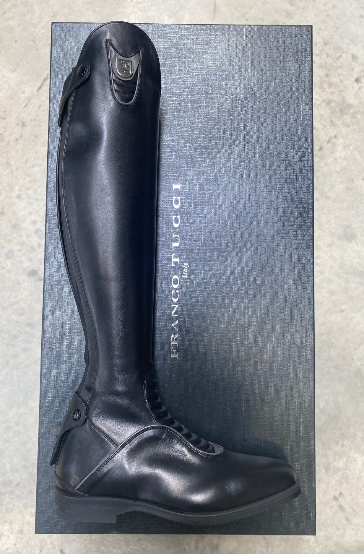 Tucci riding top boots uk