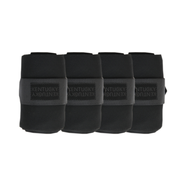 Kentucky - Repellent Stable Bandages - Set of 4 - Black