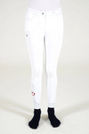 Girl’s Color Grip Breeches - White (Size 10)