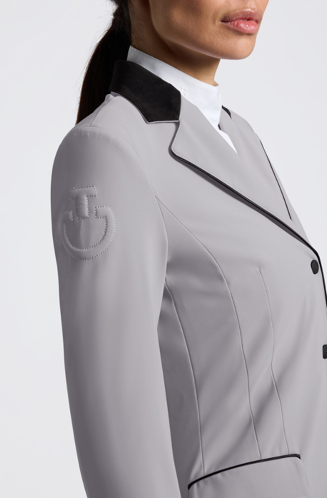 GP Zip Riding Jacket - Light Grey