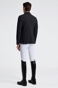 Men's Light Weight Zip Riding Jacket - Charcoal