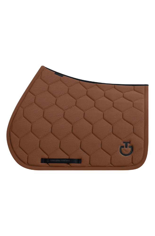 Quilted Jersey Perforated Jump Pad - Mink Full