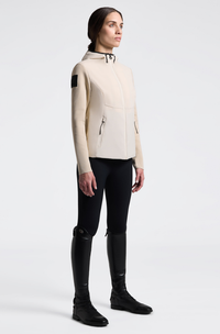CT Hybrid Lightweight/Tech Knit Hooded Jacket - Birch