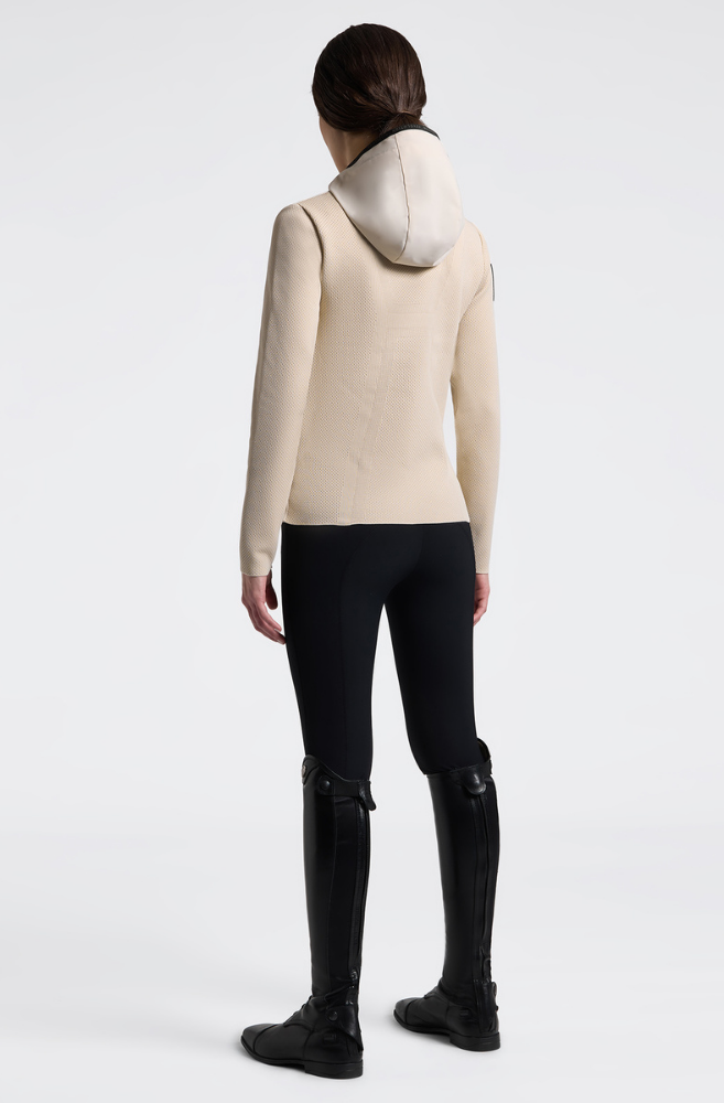 CT Hybrid Lightweight/Tech Knit Hooded Jacket - Birch