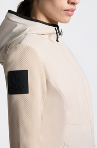 CT Hybrid Lightweight/Tech Knit Hooded Jacket - Birch