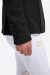 Jersey Mesh Riding Jacket - Black w Gold Logo