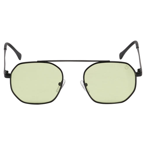 CT Sunglasses (034) - Black/Green