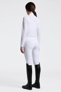 CT Perforated L/S Competition Shirt - White