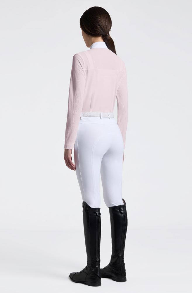 CT Perforated L/S Competition Shirt - Violet Ice