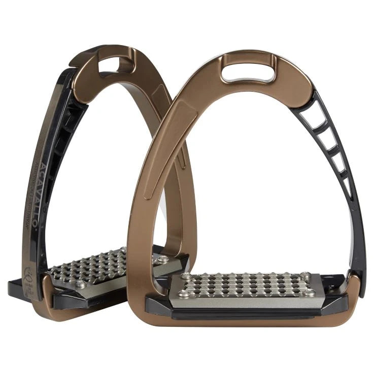 Arena AluPro Safety Stirrups - Bronze