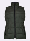 Spiddal Quilted Gilet - Spruce