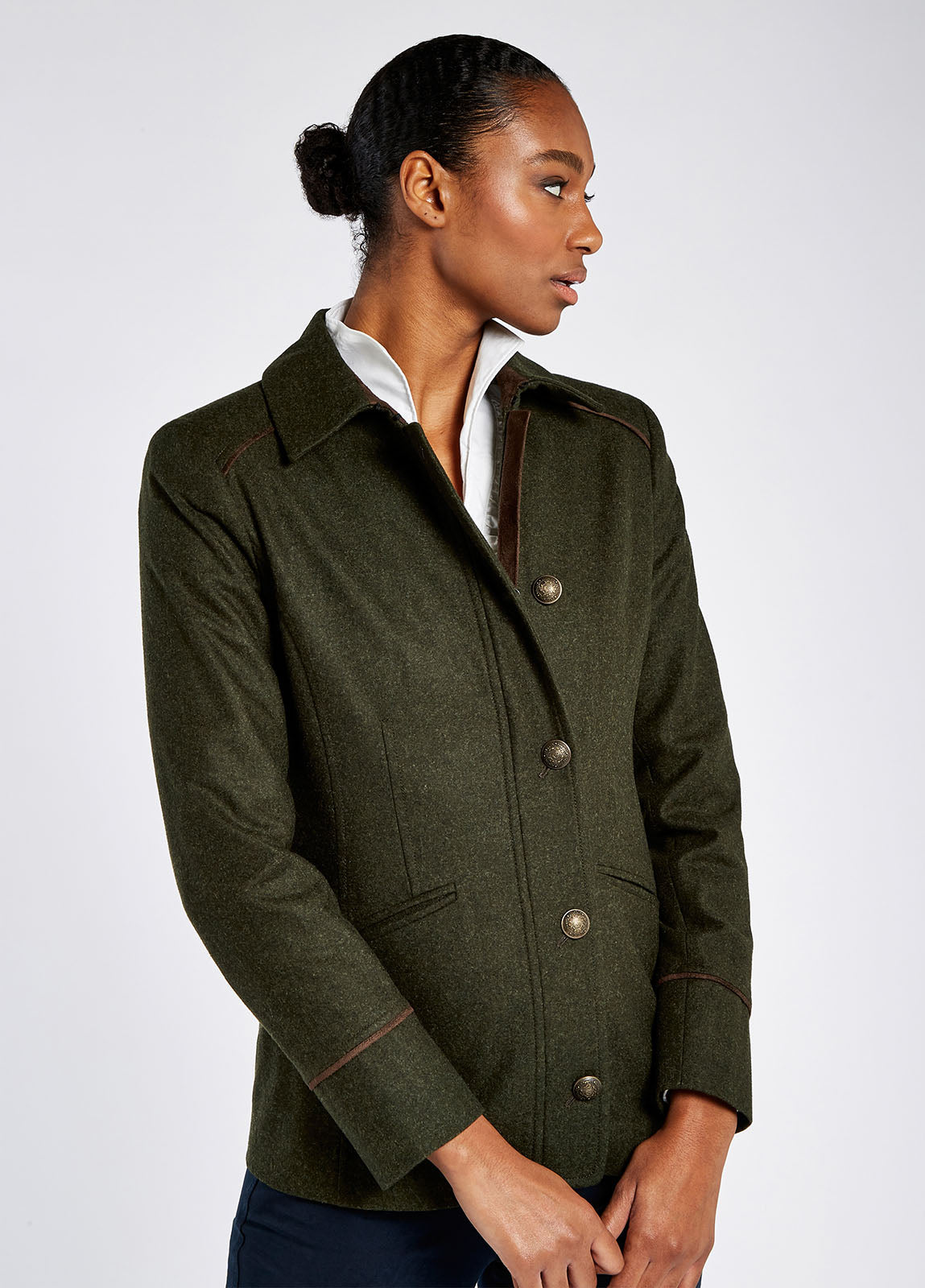 Wool Dubarry Tweed Jacket Dubarry Womens Bracken Tweed Utility