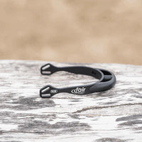 Spurs Fairrider Black 20mm Rounded Neck Black