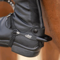 Spurs Fairrider Black 25mm Flat Neck Black