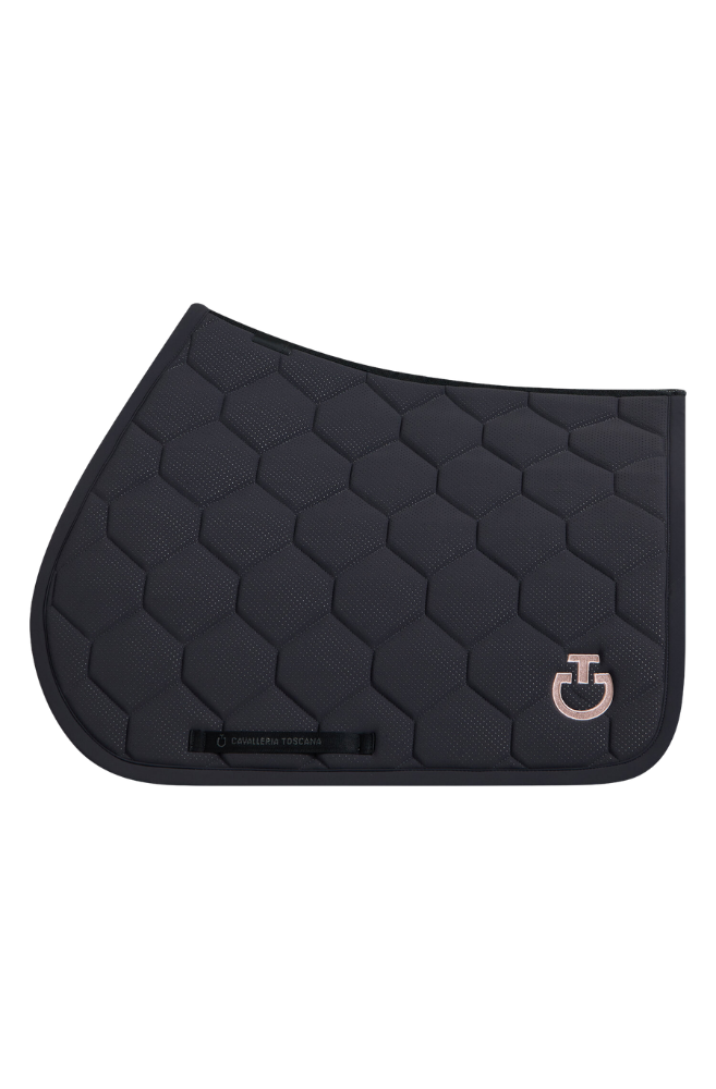 Quilted Jersey Perforated Jump Pad - Charcoal Full