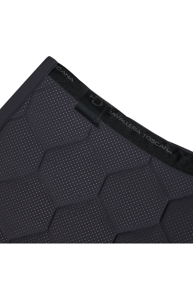 Quilted Jersey Perforated Jump Pad - Charcoal Full
