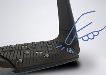 Soft'Up Classic+ Stirrups - Black/Silver