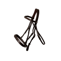 Working Cavesson Hunter Bridle - Brown