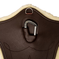 Sheepskin Anatomic Stud Guard - Brown