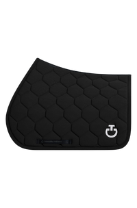 Quilted Jersey Perforated Jump Pad - Black Full