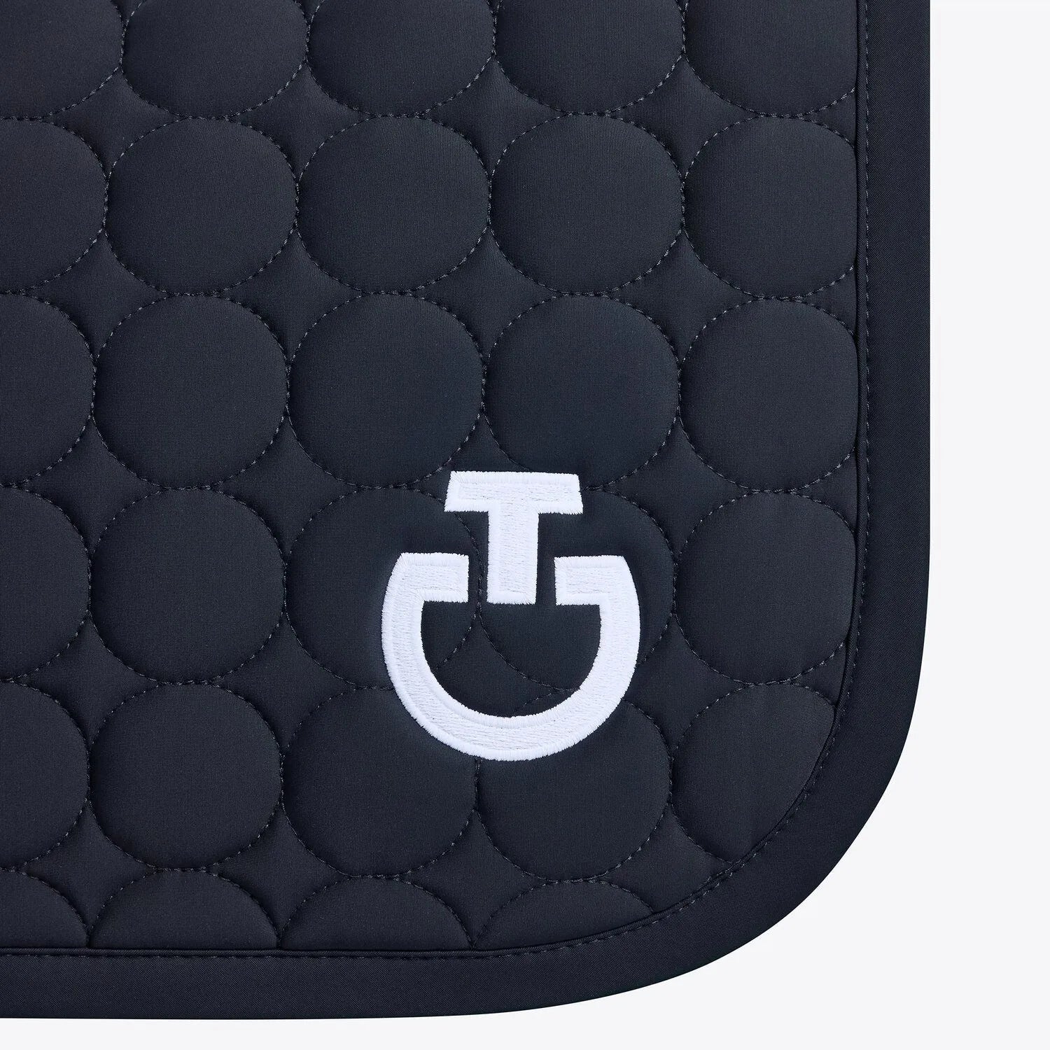 Circle Quilted Jump Pad - Navy