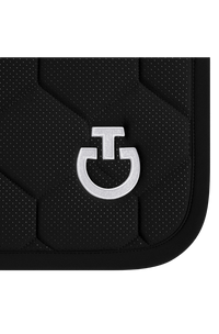 Quilted Jersey Perforated Jump Pad - Black Full