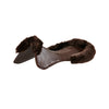 Therapeutic Gel Pad Cut Out Sheepskin - Brown