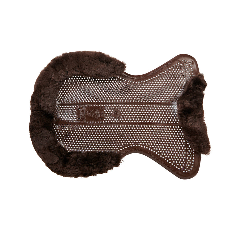Therapeutic Gel Pad Cut Out Sheepskin - Brown