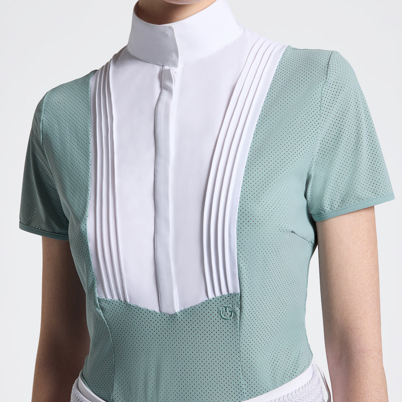 American S/S Shirt - Light Teal Green