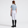 Perforated Insert S/S Shirt - Blue Fog