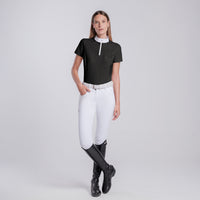 CT S/S w/Sequins Pocket Competition Shirt - Black