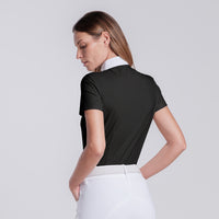 CT S/S w/Sequins Pocket Competition Shirt - Black