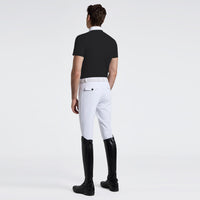 Men's S/Sleeve Jersey Zip Competition Shirt (FW26) - Black
