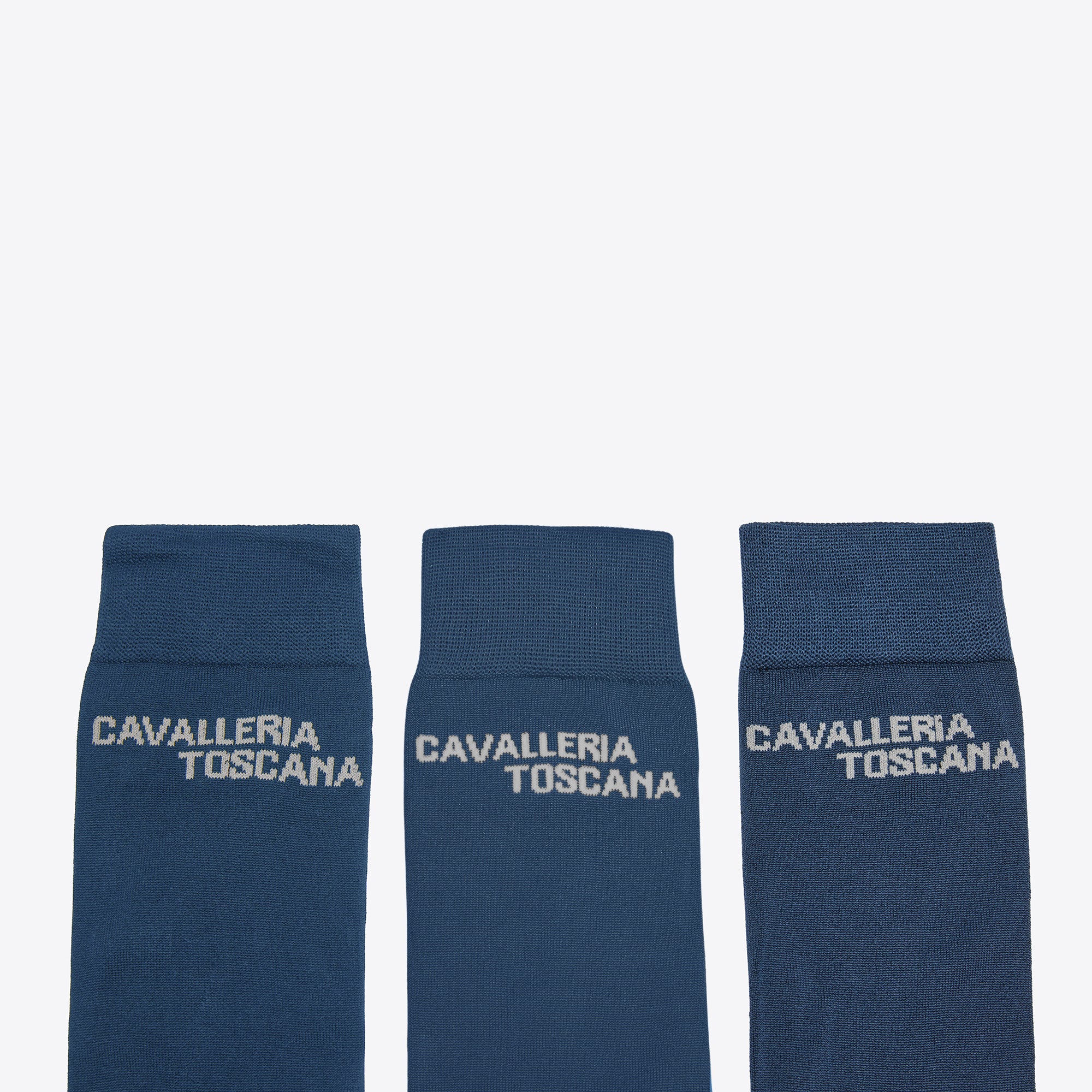 CT Jacquard Logo 3 Pack Socks - Navy