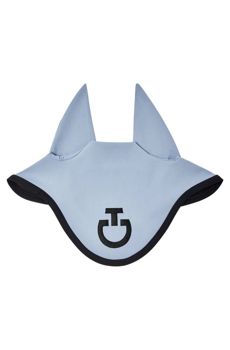 Lightweight Jersey Stripe Earnet - Light Blue (Pony)