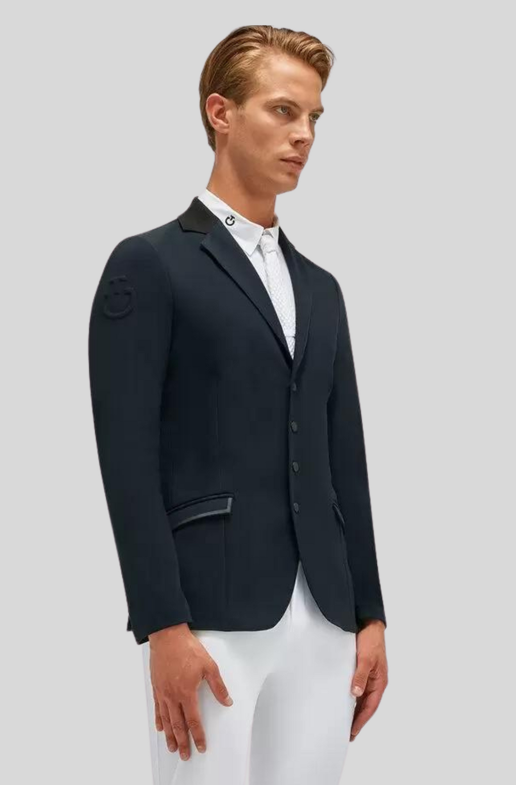 Cavalleria Toscana - Men's LW Zip Riding Jacket - Navy – The Rider Shop