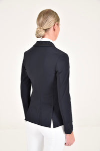 Zip Riding Jacket w Inserts - Navy