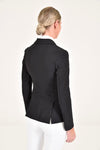 Zip Riding Jacket w Inserts - Black