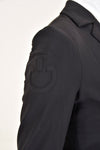 Zip Riding Jacket w Inserts - Black