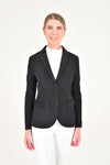 Ribbed Smoking Riding Jacket - Black