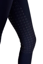 CT Motif Print Full Grip Breeches - Navy