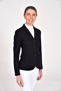 All-Over Perforated Competition Jacket - Black