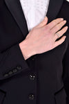 Smoking Riding Jacket - Black