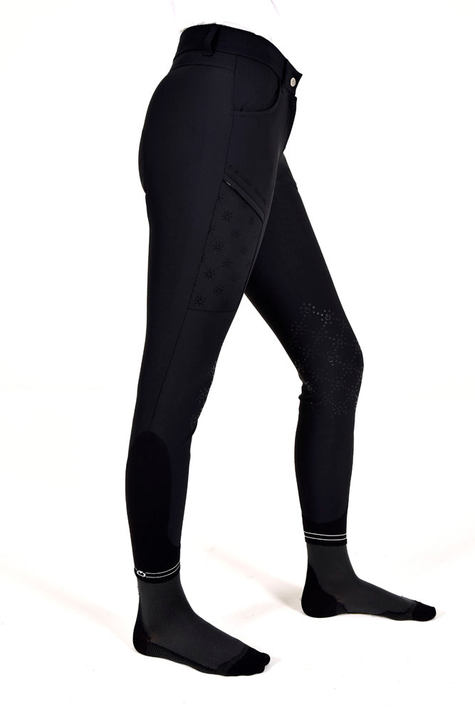 CT Mini Orbit Flock Breeches - Black