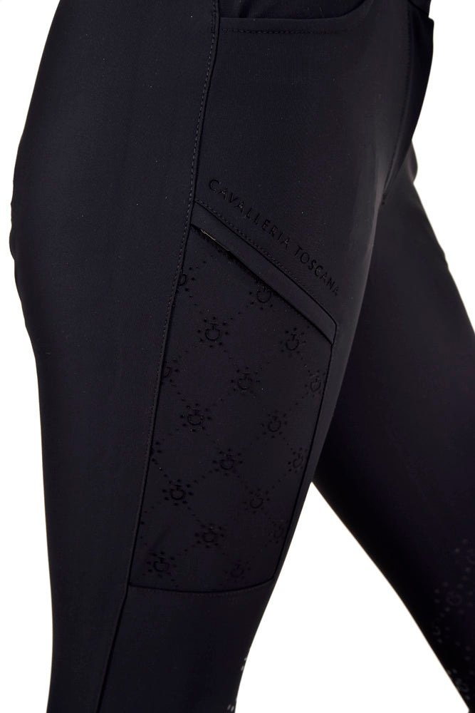 CT Mini Orbit Flock Breeches - Black