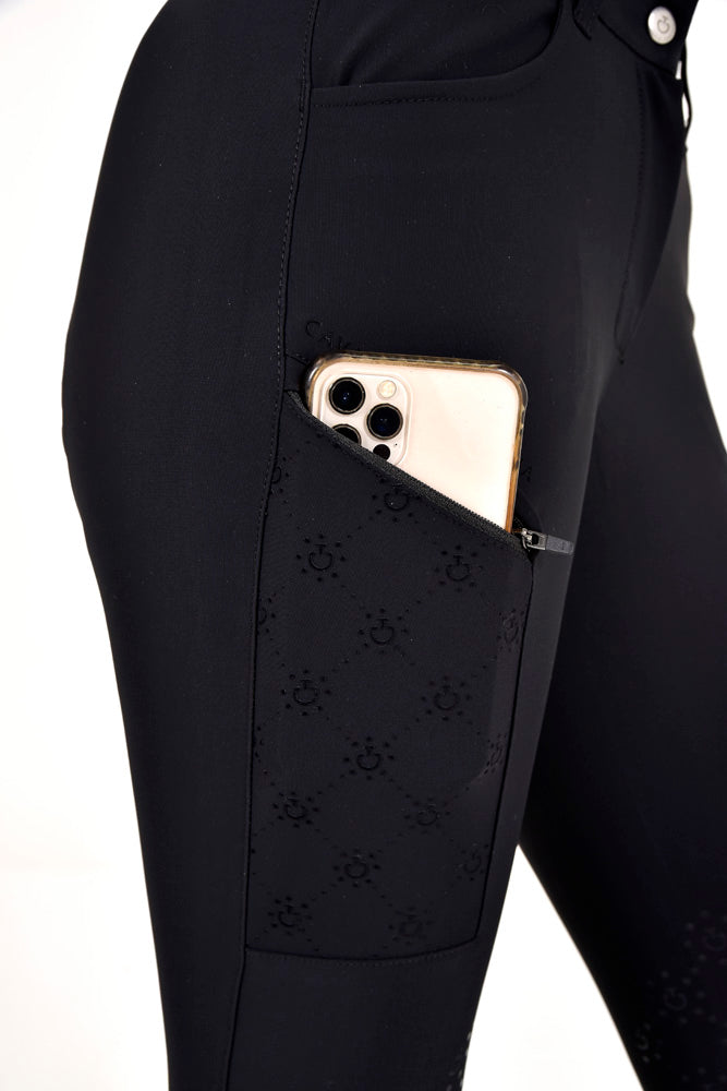 CT Mini Orbit Flock Breeches - Black