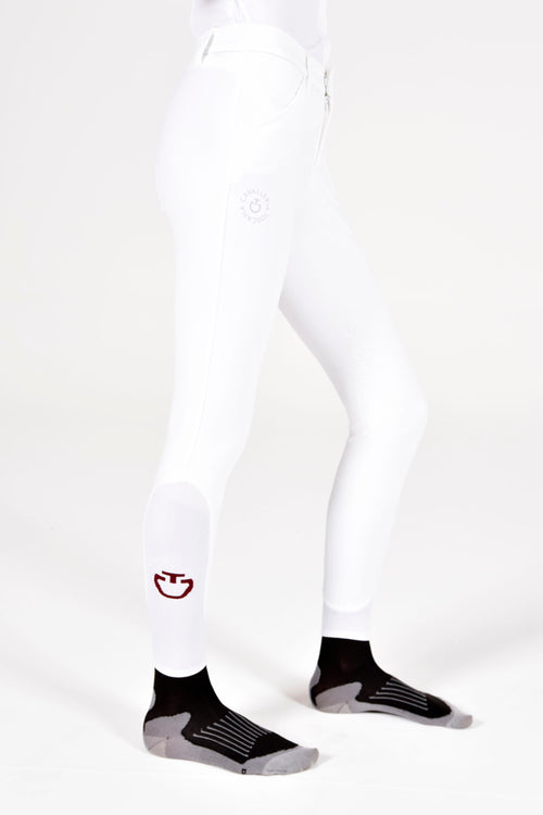 Orbit Unisex Young Rider Breeches - White