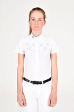 Mini Orbit S/S Competition Polo - White
