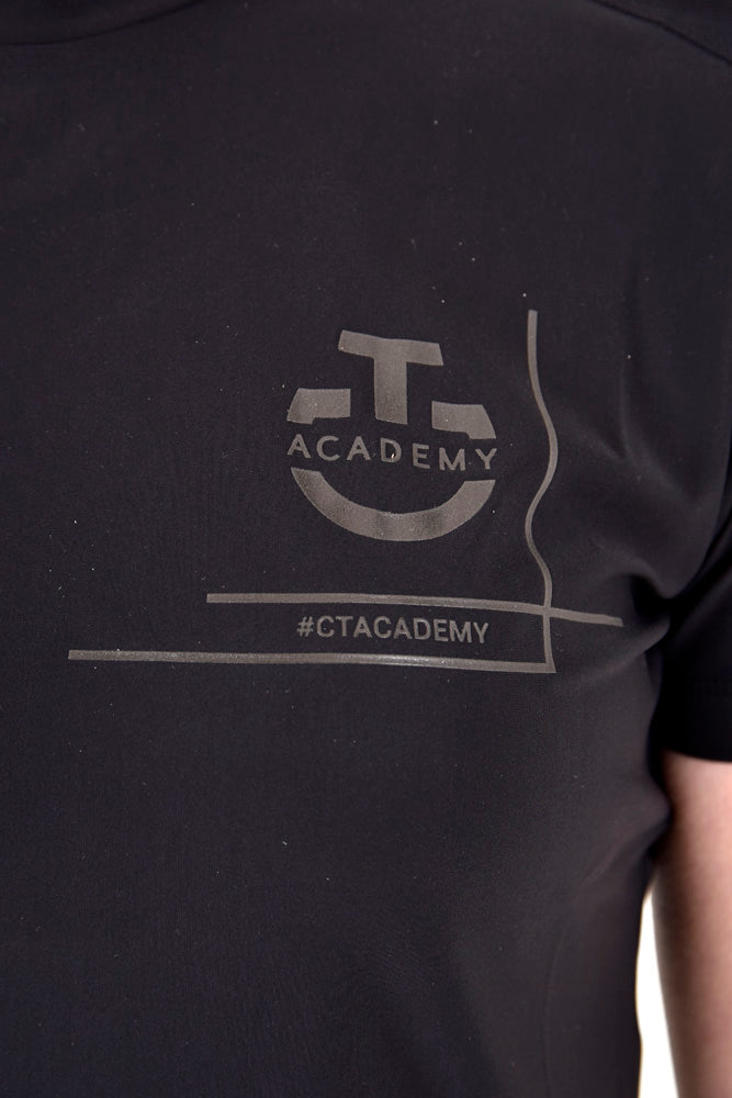 CT Academy Jersey Mesh T-Shirt - Black