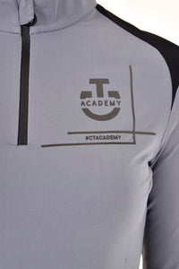 CT Academy Jersey Fleece Zip - Grey